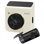 Xiaomi 70Mai Dash Cam A400 White with Rear View Camera